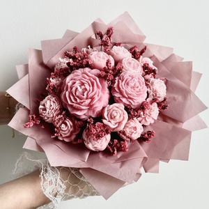 Gyertya Virág Box - otthon & életmód - gyertya, illat, aroma - gyertya - Meska.hu