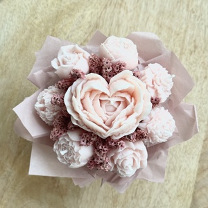 Gyertya Virág Box - otthon & életmód - gyertya, illat, aroma - gyertya - Meska.hu