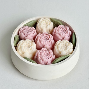 Gyertya Virágoskert, Otthon & Életmód, Gyertya, illat, aroma, Gyertya, Gyertya-, mécseskészítés, Kerámia, MESKA