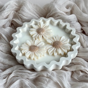 Gyertyatál - Margaréta - Meska.hu