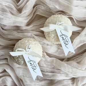 Húsvéti tojás gyertya - ünnepi díszek, dekorációk - húsvéti díszek és dekorációk - húsvéti tojás, hímestojás - Meska.hu