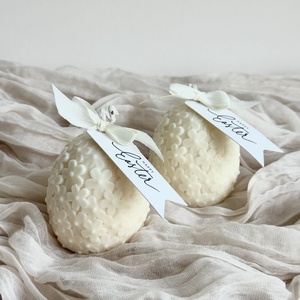 Húsvéti tojás gyertya - ünnepi díszek, dekorációk - húsvéti díszek és dekorációk - húsvéti tojás, hímestojás - Meska.hu