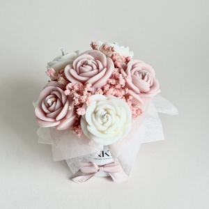 Gyertya Virág Box  - otthon & életmód - gyertya, illat, aroma - gyertya - Meska.hu