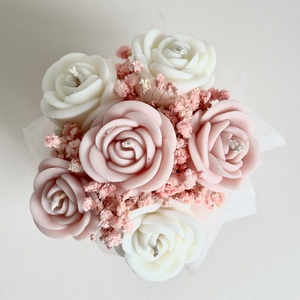 Gyertya Virág Box  - otthon & életmód - gyertya, illat, aroma - gyertya - Meska.hu