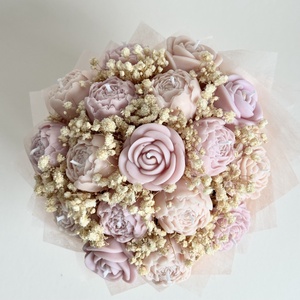 Gyertya Virág Box - esküvő - emlék & ajándék - köszönőajándék - Meska.hu