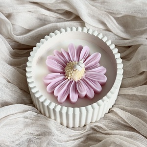 Gyertyatál - Margaréta, Otthon & Életmód, Gyertya, illat, aroma, Gyertya, Gyertya-, mécseskészítés, MESKA