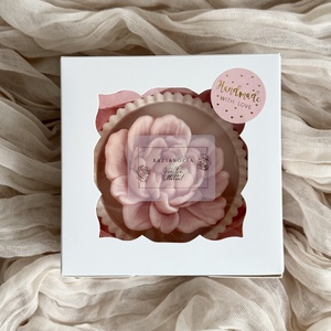 Gyertyatál - Bazsarózsa - otthon & életmód - gyertya, illat, aroma - gyertya - Meska.hu