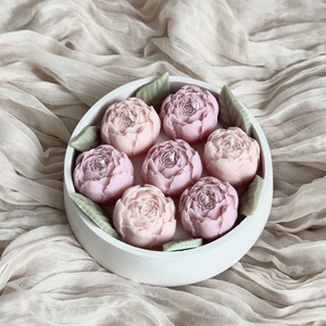 Gyertya Virágoskert - Meska.hu