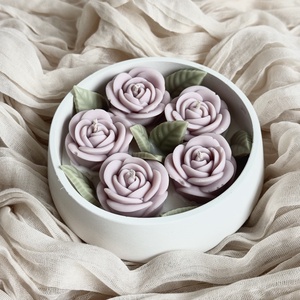 Gyertya Virágoskert, Otthon & Életmód, Gyertya, illat, aroma, Gyertya, Gyertya-, mécseskészítés, Kerámia, MESKA