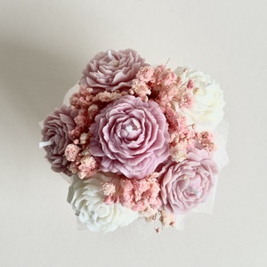 Gyertya Virág Box  - otthon & életmód - gyertya, illat, aroma - gyertya - Meska.hu