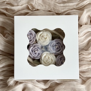 Gyertyatál - Rózsa kert - otthon & életmód - gyertya, illat, aroma - gyertya - Meska.hu