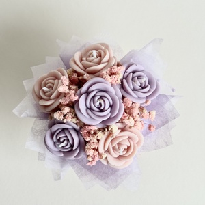 Gyertya Virág Box  - otthon & életmód - gyertya, illat, aroma - gyertya - Meska.hu