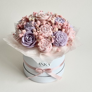 Gyertya Virág Box - Meska.hu