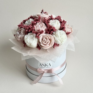 Gyertya Virág Box - Meska.hu