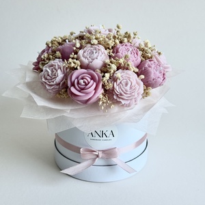 Gyertya Virág Box - Meska.hu