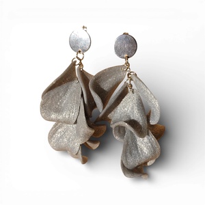 Velvet Symphony fülbevaló Ezüst  - Meska.hu