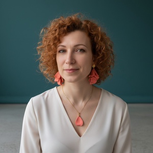 Velvet Symphony fülbevaló Grapefruit - ékszer - fülbevaló - lógó fülbevaló - Meska.hu