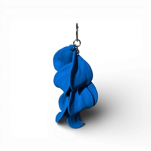 Velvet Symphony fülbevaló Óceánkék - ékszer - fülbevaló - lógó fülbevaló - Meska.hu