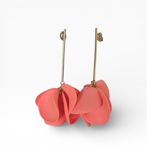 Veilora fülbevaló Grapefruit, Ékszer, Fülbevaló, Lógó fülbevaló, Ékszerkészítés, Gyurma, MESKA