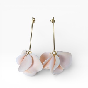 Veilora fülbevaló Bőrszín, Ékszer, Fülbevaló, Lógó fülbevaló, Ékszerkészítés, Gyurma, MESKA