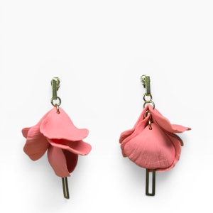 Lyra Noir fülbevaló Grapefruit, Ékszer, Fülbevaló, Lógó fülbevaló, Ékszerkészítés, Gyurma, MESKA