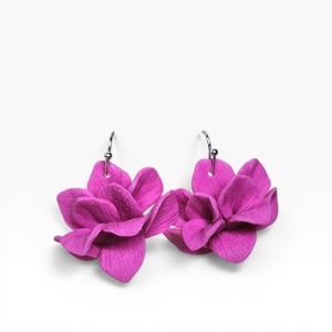 Animaris fülbevaló Pink, Ékszer, Fülbevaló, Lógó fülbevaló, Ékszerkészítés, Gyurma, MESKA