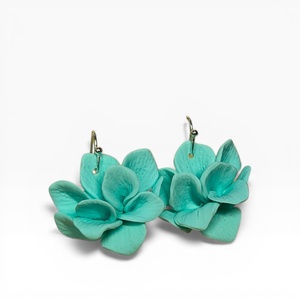 Animaris fülbevaló Pasztell Zöld, Ékszer, Fülbevaló, Lógó fülbevaló, Ékszerkészítés, Gyurma, MESKA