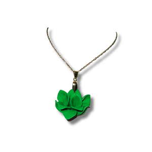 Animaris nyaklánc Trópusi Zöld, Ékszer, Nyaklánc, Medálos nyaklánc, Ékszerkészítés, Gyurma, MESKA