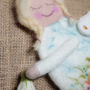 Nemezelt tavasztündér - otthon & életmód - dekoráció - fali és függő dekoráció - falra akasztható dekor - Meska.hu