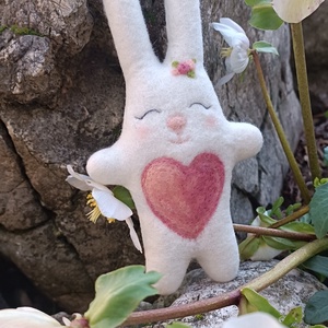 Maroknyuszi  - játék & sport - plüssállat & játékfigura - nyuszi - Meska.hu