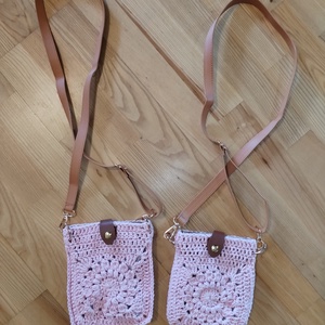 Horgolt crossbody táska - táska & tok - kézitáska & válltáska - vállon átvethető táska - Meska.hu