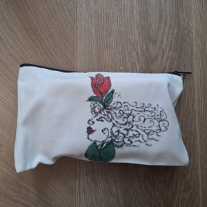 Tulipánálom kézzel díszített neszesszer, Táska & Tok, Neszesszer, , MESKA