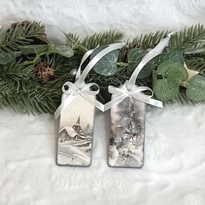 Karácsonyfadísz  kékes - Meska.hu