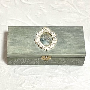 Antik hatású pénzátadó / ajándékátadó doboz esküvőre - nászajándék, Esküvő, Emlék & Ajándék, Nászajándék, Esküvői pénzátadó doboz, Festett tárgyak, MESKA