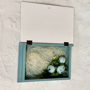 Ballagási könyv alakú ajándékátadó doboz - otthon & életmód - papír, írószer - ajándékozás kellékei - pénzátadó doboz - Meska.hu