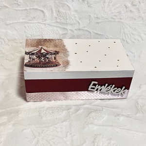 Névre szóló emlékdoboz gyerekeknek - baba születési ajándék - baba - mama - babaemlékek - baba emlékőrző - Meska.hu