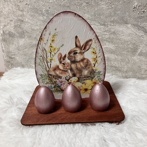 Húsvéti tojástartó - tavaszi dekoráció - Meska.hu