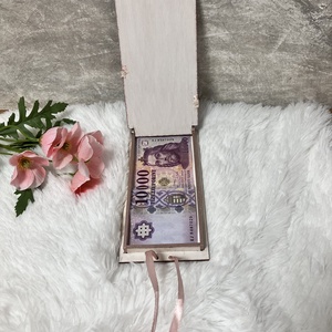  Virágos pénzátadó doboz esküvőre, ballagásra, diplomaosztóra- nászajándék - esküvő - emlék & ajándék - nászajándék - esküvői pénzátadó doboz - Meska.hu