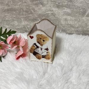 Macis tolltartó- fa ceruzatartó - otthon & életmód - papír, írószer - tolltartó & ceruzatekercs - Meska.hu