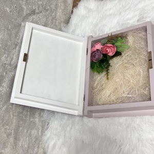 Rózsaszín könyvformájú pénzátadó doboz esküvőre - ajándékátadó  - esküvő - emlék & ajándék - nászajándék - esküvői pénzátadó doboz - Meska.hu