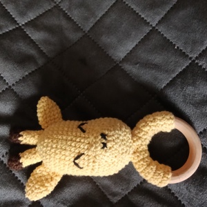 Kézzel horgolt amigurumi zsiráfos babajáték - játék & sport - plüssállat & játékfigura - zsiráf - Meska.hu