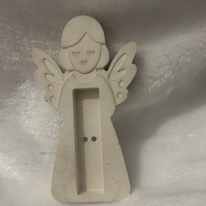 Angyalka átadó, Kellékek & szerszámok, Díszíthető tárgyak, Kerámia, Gipszöntés, MESKA