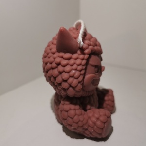 Labubu szójaviasz gyertya  - otthon & életmód - gyertya, illat, aroma - gyertya - Meska.hu