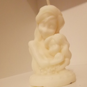 Anyáknapja I. Szójaviasz gyertya - Meska.hu