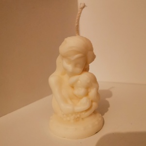 Anyáknapja I. Szójaviasz gyertya - kellékek & szerszámok - dekorációs kellékek - dekorációs gyertya - Meska.hu