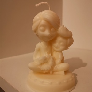 Anyáknapja II. Szójaviasz gyertya  - Meska.hu