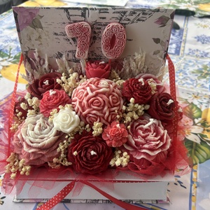 Születésnapi box  - otthon & életmód - gyertya, illat, aroma - gyertya - Meska.hu
