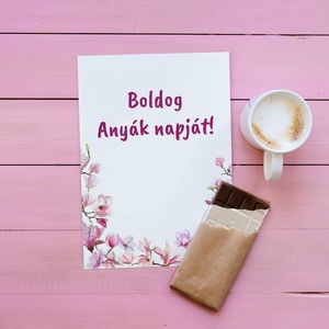 Anyák napi kaparós üdvözlőlap, üdvözlőkártya, nagymamáknak, édesanyáknak - Meska.hu