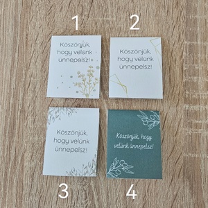 Esküvői köszönőajándék virágmag - esküvő - emlék & ajándék - köszönőajándék - Meska.hu