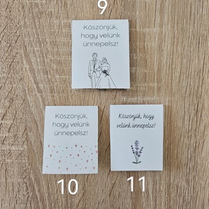 Esküvői köszönőajándék virágmag - esküvő - emlék & ajándék - köszönőajándék - Meska.hu